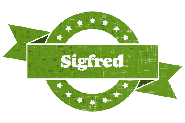 Sigfred natural logo