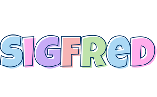 Sigfred pastel logo