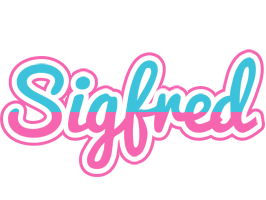 Sigfred woman logo