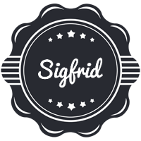 Sigfrid badge logo