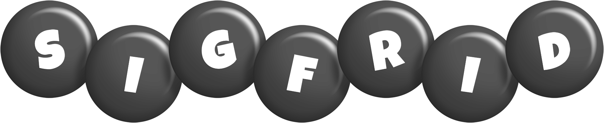 Sigfrid candy-black logo