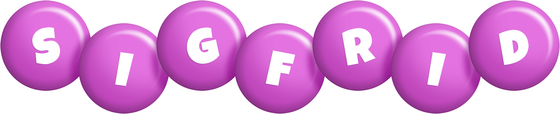 Sigfrid candy-purple logo