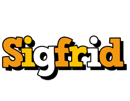 Sigfrid cartoon logo