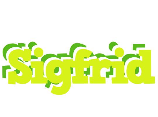 Sigfrid citrus logo