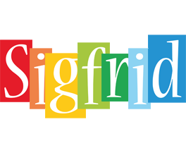 Sigfrid colors logo