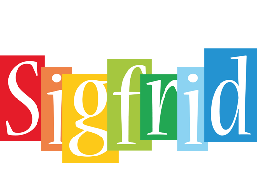 Sigfrid colors logo