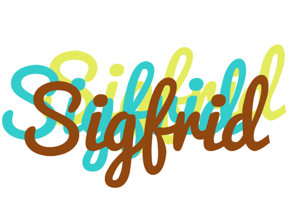 Sigfrid cupcake logo