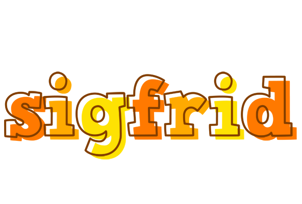 Sigfrid desert logo