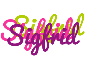 Sigfrid flowers logo