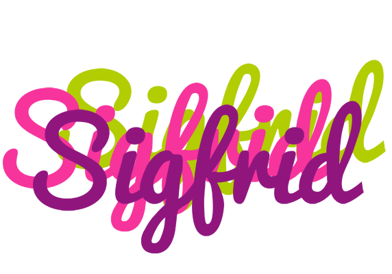 Sigfrid flowers logo