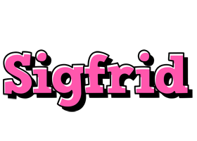 Sigfrid girlish logo