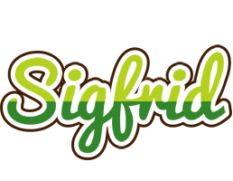 Sigfrid golfing logo