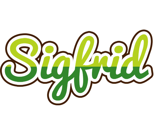 Sigfrid golfing logo