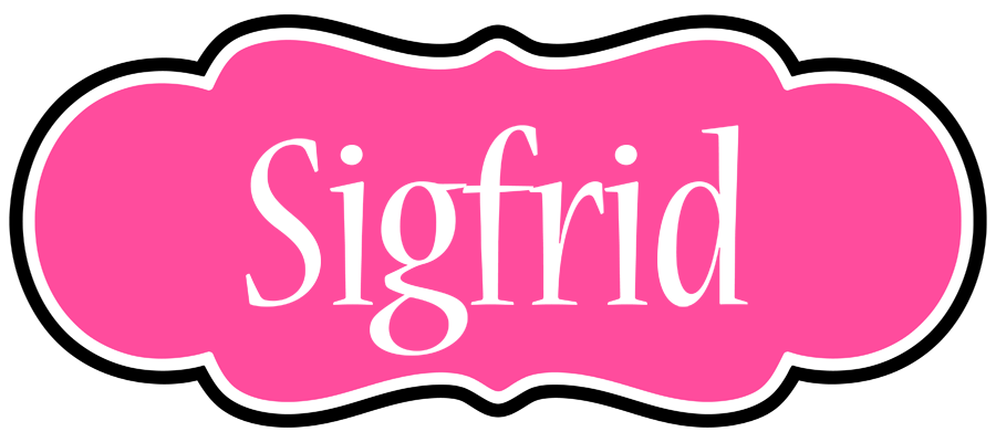 Sigfrid invitation logo