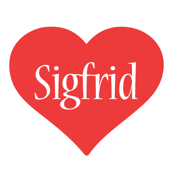 Sigfrid love logo