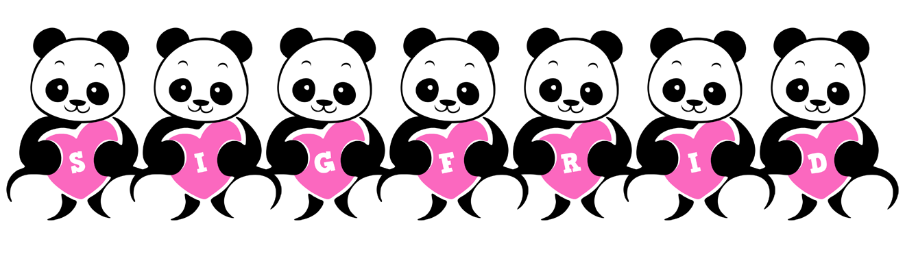 Sigfrid love-panda logo