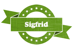 Sigfrid natural logo