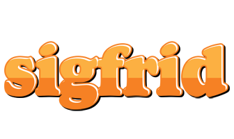 Sigfrid orange logo