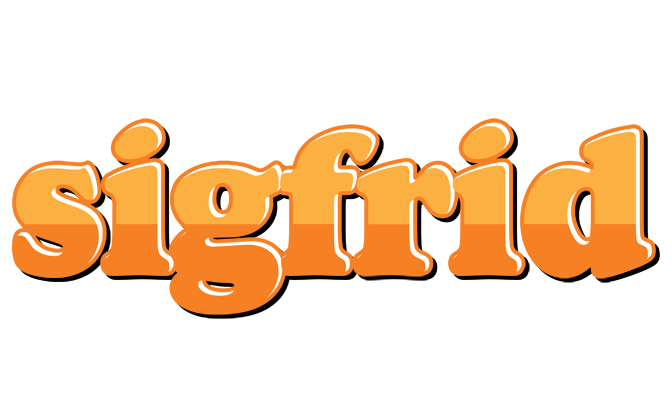 Sigfrid orange logo