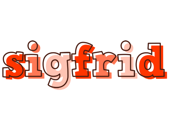 Sigfrid paint logo