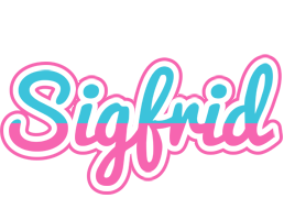 Sigfrid woman logo