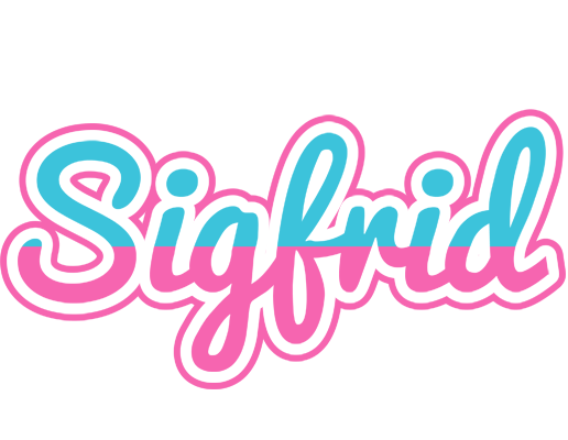 Sigfrid woman logo