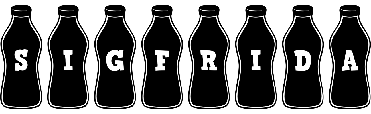 Sigfrida bottle logo