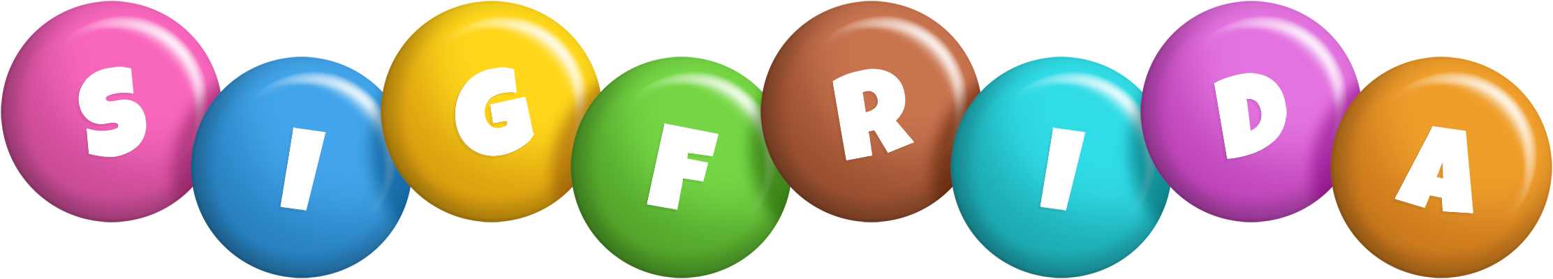 Sigfrida candy logo