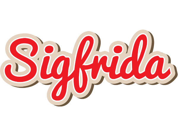 Sigfrida chocolate logo