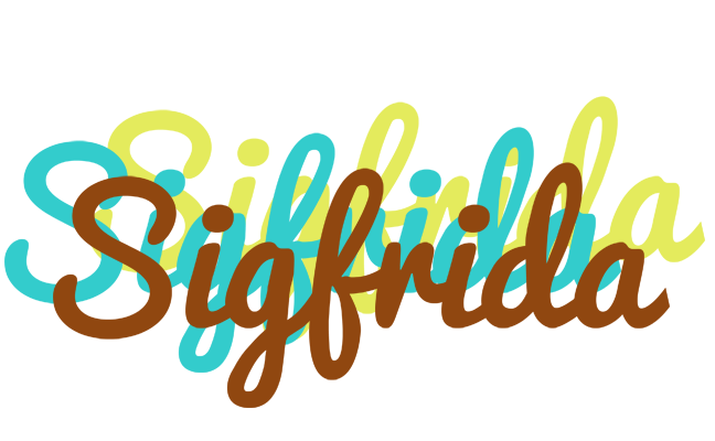 Sigfrida cupcake logo