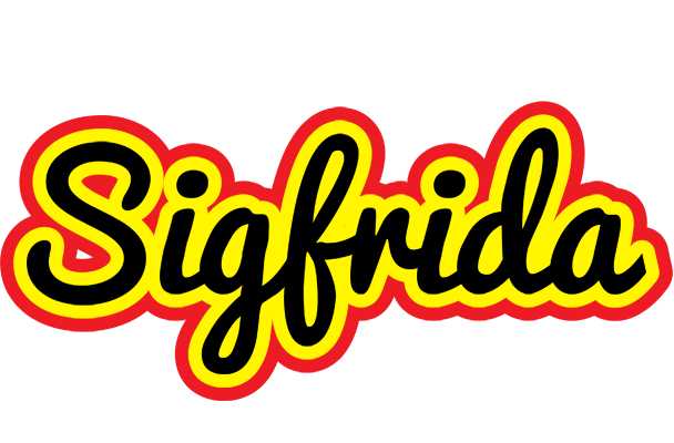 Sigfrida flaming logo