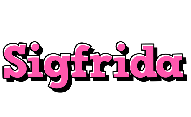 Sigfrida girlish logo