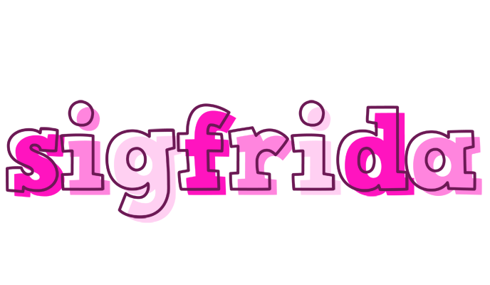 Sigfrida hello logo