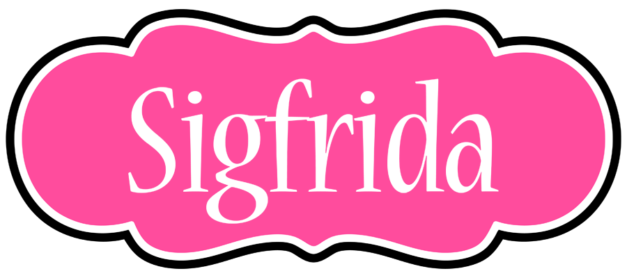 Sigfrida invitation logo