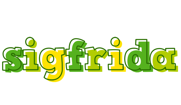 Sigfrida juice logo