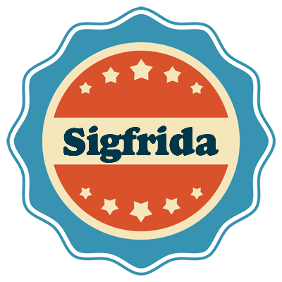 Sigfrida labels logo