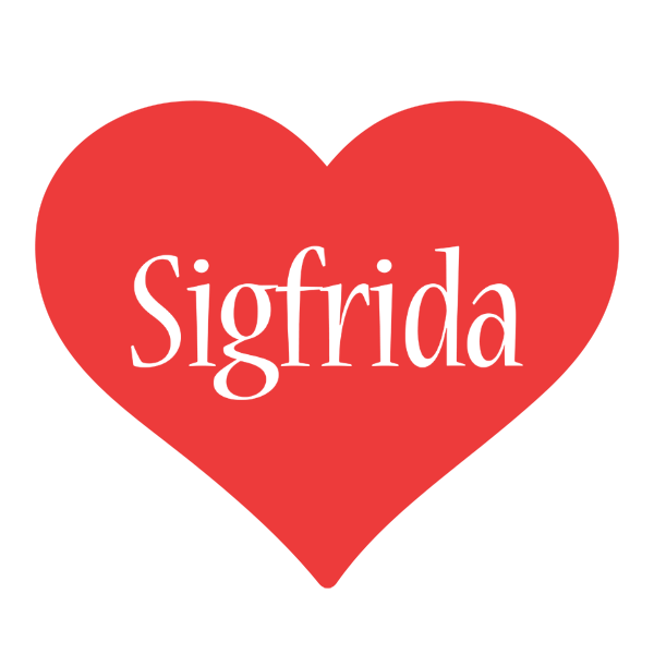 Sigfrida love logo