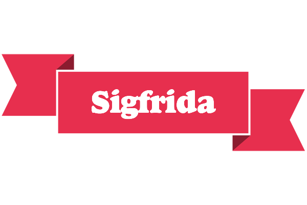 Sigfrida sale logo