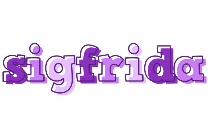 Sigfrida sensual logo