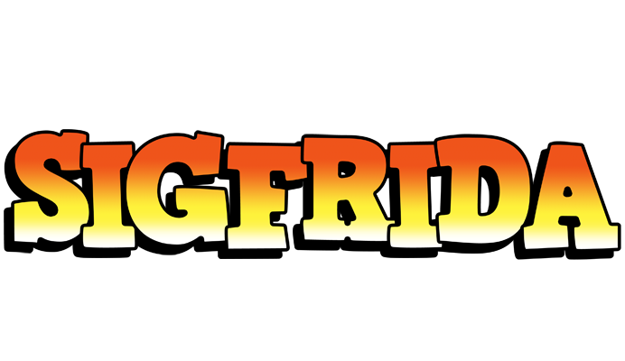 Sigfrida sunset logo