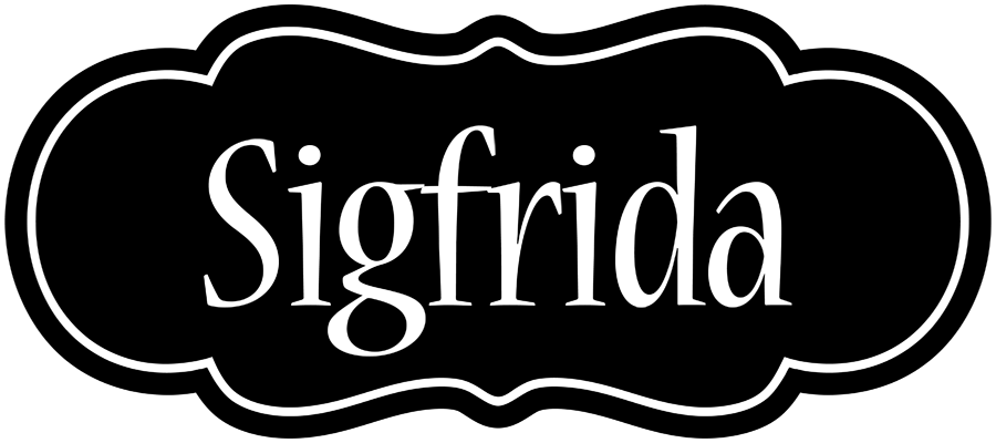 Sigfrida welcome logo