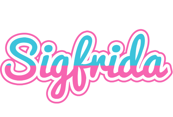 Sigfrida woman logo