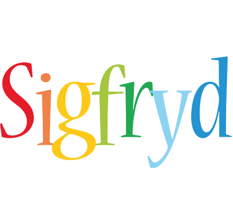 Sigfryd birthday logo