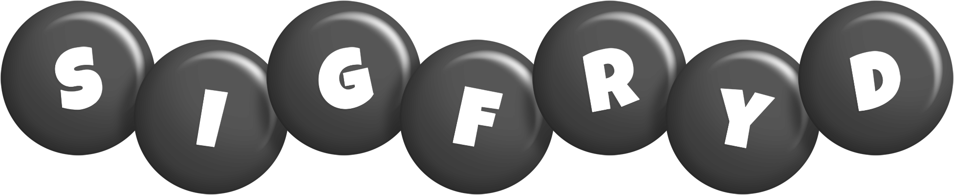 Sigfryd candy-black logo