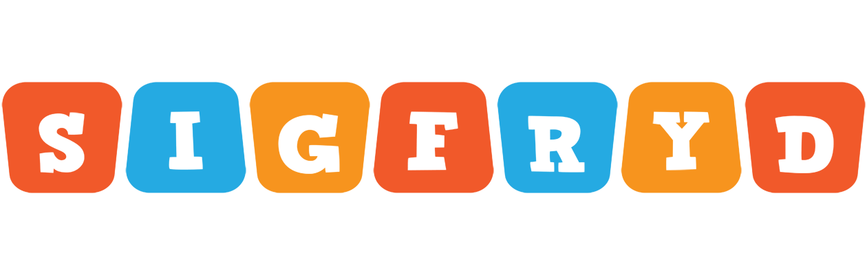 Sigfryd comics logo