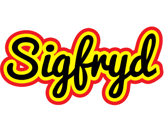 Sigfryd flaming logo
