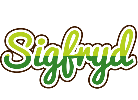 Sigfryd golfing logo