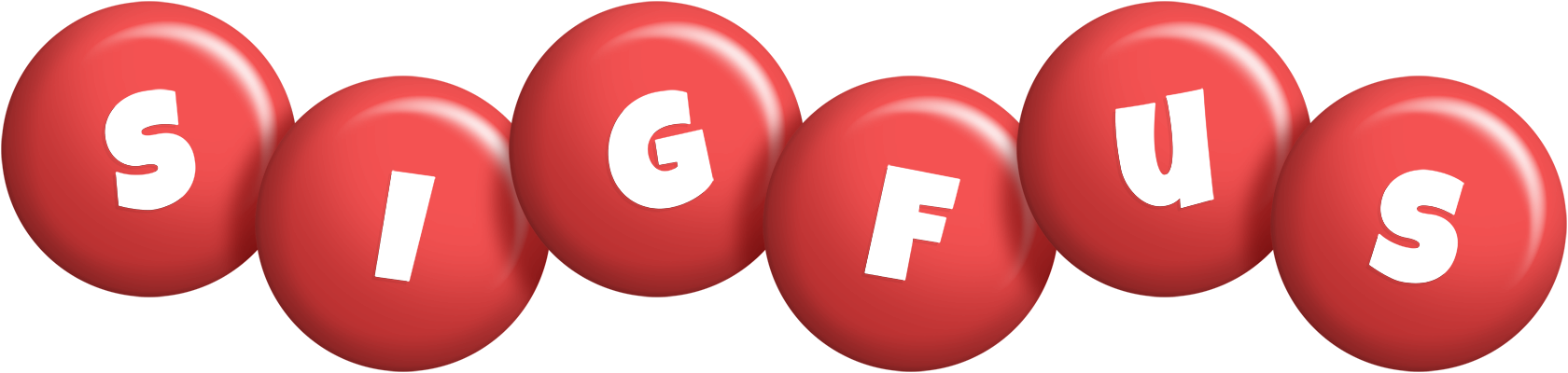 Sigfus candy-red logo
