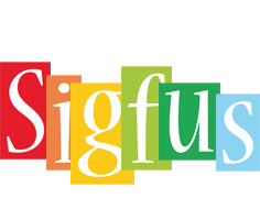 Sigfus colors logo