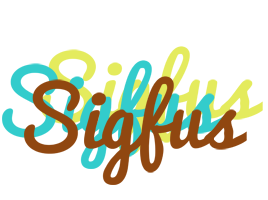 Sigfus cupcake logo